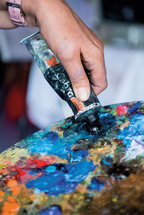 Actual product image Cobra Oil paints Artist (Titanium white, 150 ml)