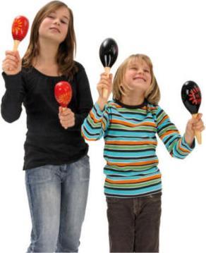 Image du produit Betzold Musik Maracas en bois, multicolores (Maracas)
