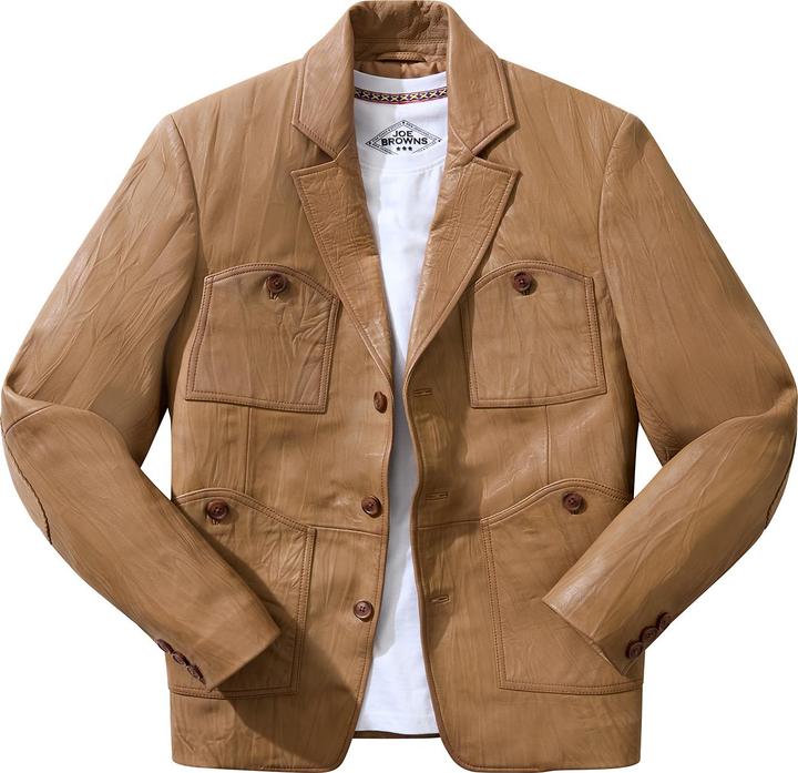 Immagine prodotto Joe Browns Premium Crinkle Leather Blazer (M)