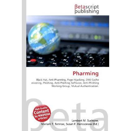 Pharming, Fachbücher von Lambert M. Surhone, Miriam T. Timpledon, Susan F. Marseken