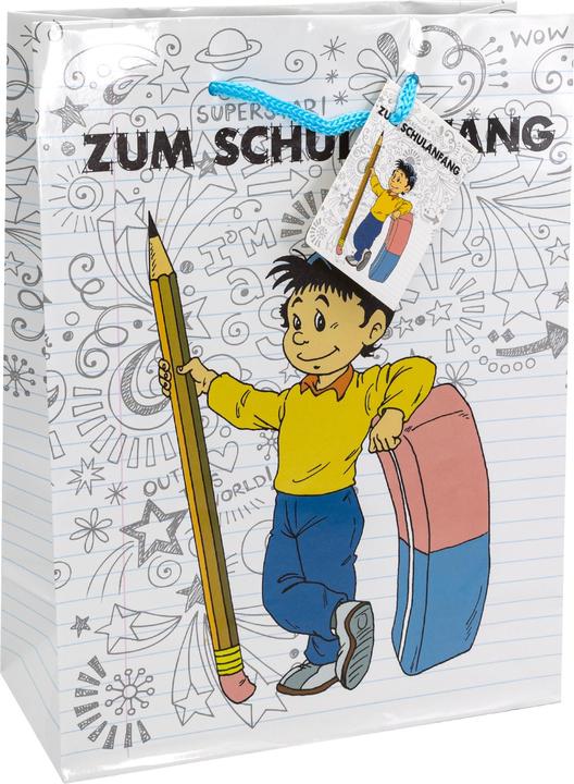 Produktbild Idena Lacktasche Schulan- fang sortiert 18x8x23cm (Geschenktüte, 1 x)