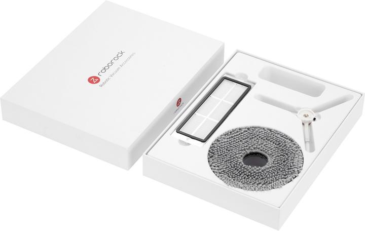 Actual product image Roborock Accessories Kit Filter x 2, Mop Cloth x 2, Side Brush x 2, Black