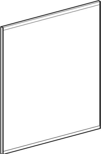 Produktbild Geberit Option Plus Square Lichtspiegel, direkte und indirekte Beleuchtung, Breite 60 cm, 502.781. (60 x 70 cm)