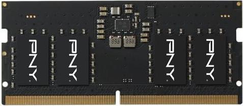 Actual product image PNY Speicher 16GB DDR5 4800 SO-DIMM MN16GSD54800-SB (1 x 16GB, 4800 MHz, DDR5 RAM, SO-DIMM)