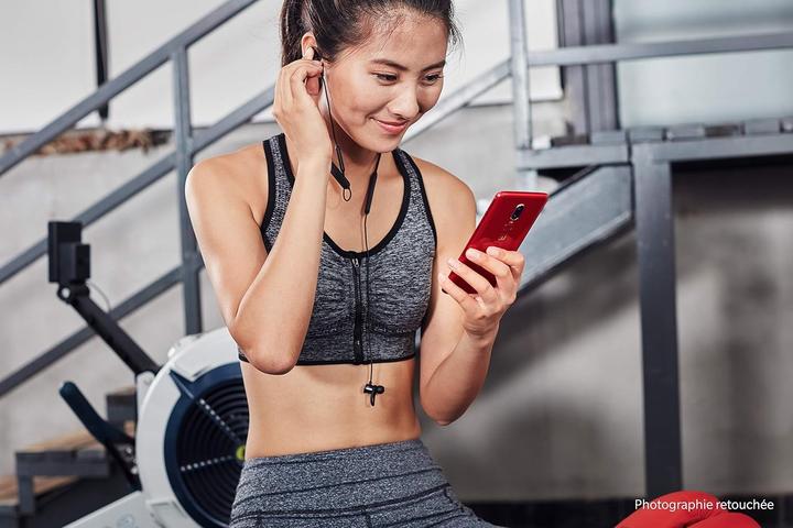 Actual product image OnePlus 6 (128 GB, Amber Red, 6.28", Dual SIM, 4G)