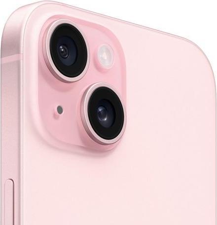 Produktbild Re!commerce iPhone 15 128GB Rose AB - Comme neuf (128 GB, Rosa, 6.10", 48 Mpx, SIM + eSIM, A / Wie neu)