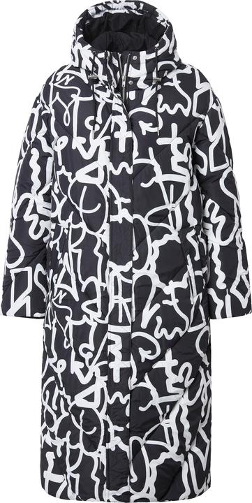 Image du produit Studio Untold Manteau matelassé oversize, capuche et fermeture éclair à double curseur