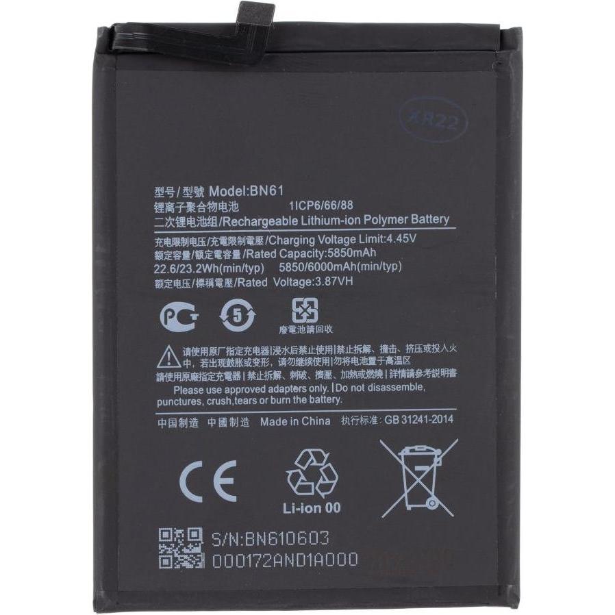 Xiaomi BN61-Akku 6000 mAh (OEM), Smartphone Akku