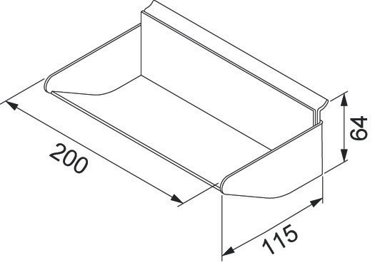 Actual product image OK-Line Storage tray Wall System (1 pcs.)