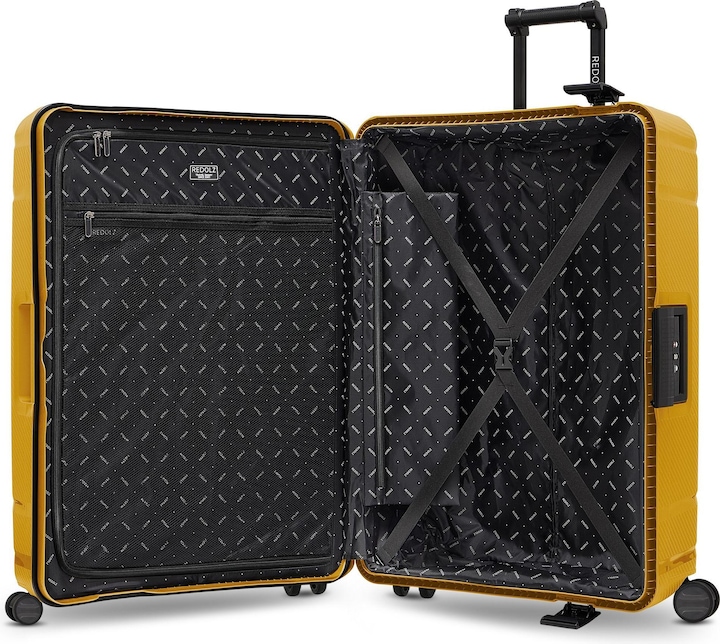 Produktbild Redolz Essentials 15 4-Rollen Trolley 75 cm mit Dreipunkt-Verschluss (100 l, XL (ab 115l))