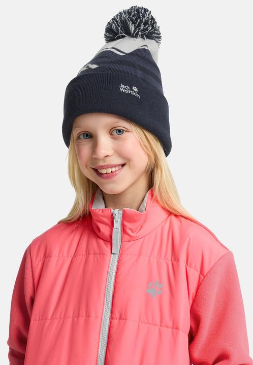 Immagine prodotto Jack Wolfskin Stripy Pompom Beanie K (M)