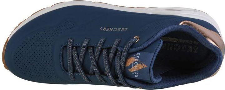 Produktbild Skechers Damen Schnürschuhe Sportlich Gummisohle blau (38.5)