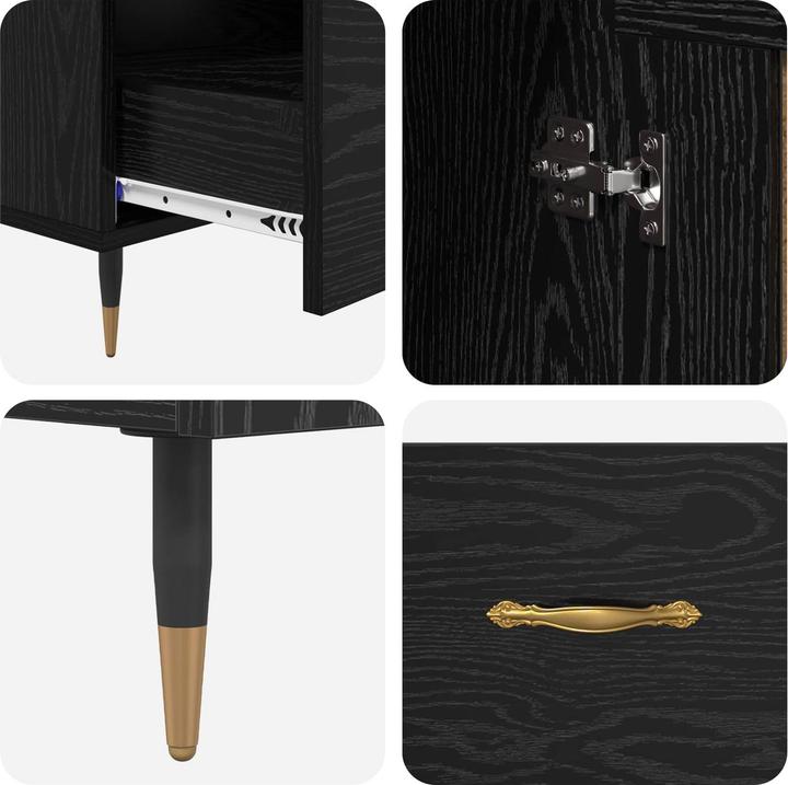 Produktbild vidaXL Modernes Highboard (69.50 x 31 x 115 cm)