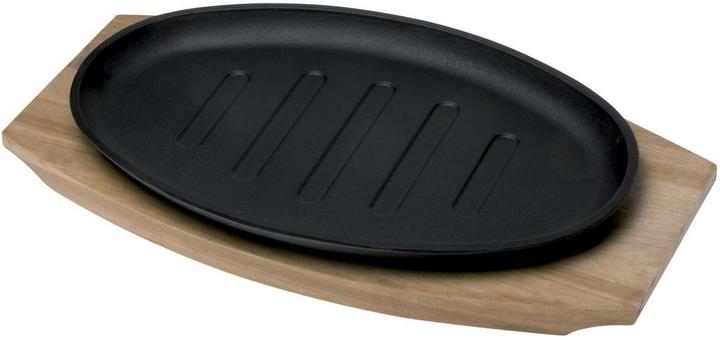 Nouvel Hot Plate mit Holzunterteller
