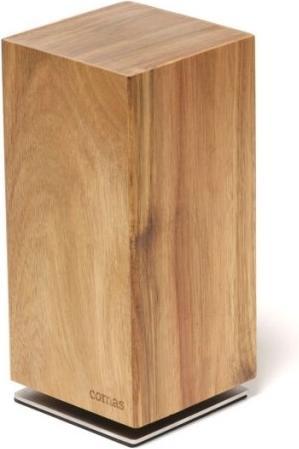 Comas Messerblock drehbar magnetisch 10.5x10.5x28cm Holz