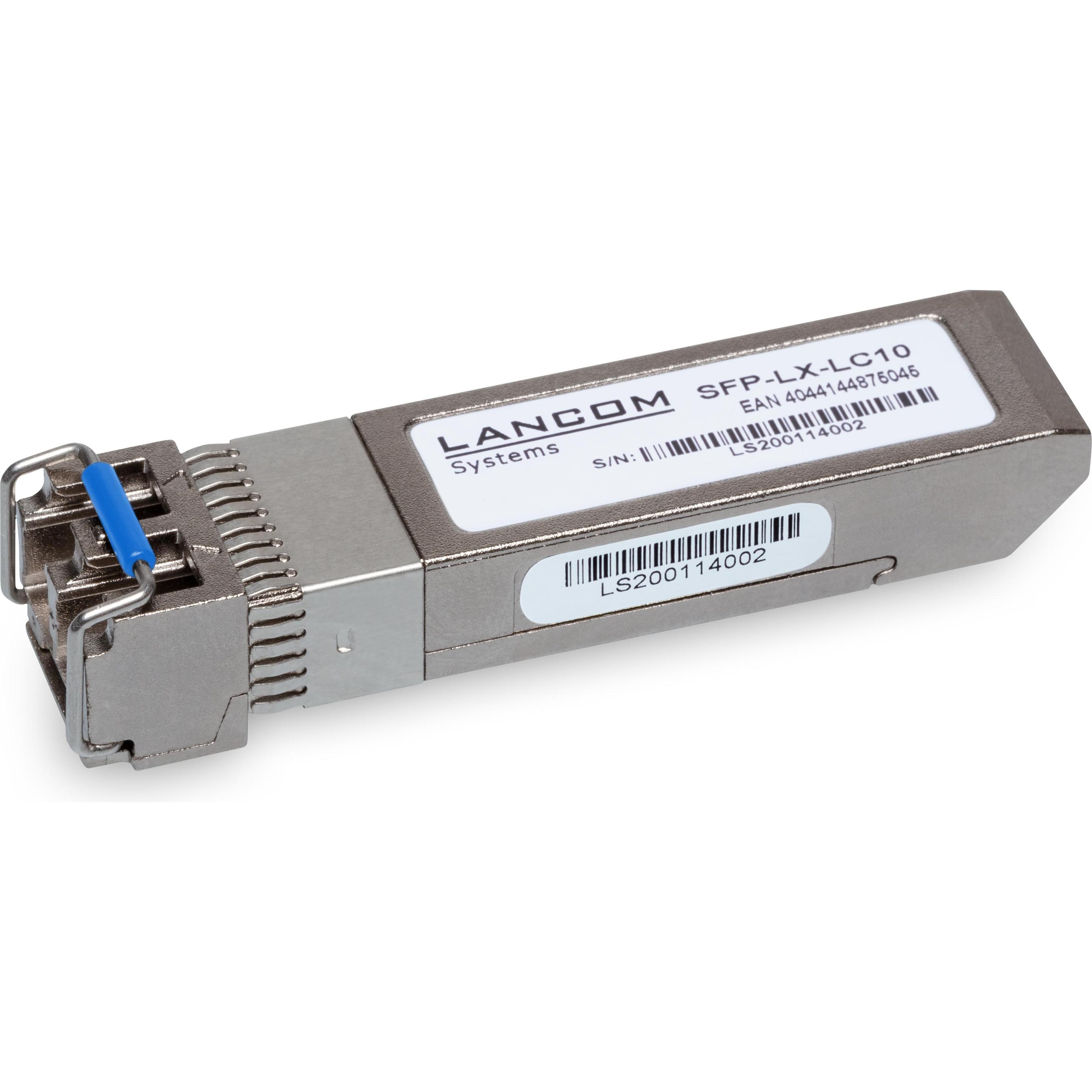 Lancom Systems SFP-LX-LC10 Bulk 10, Transceiver, Silber