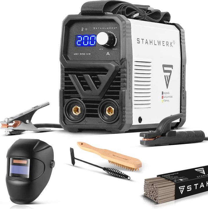 Produktbild Stahlwerk Schweissgerät ARC 200 MD - DC Vollausstattung