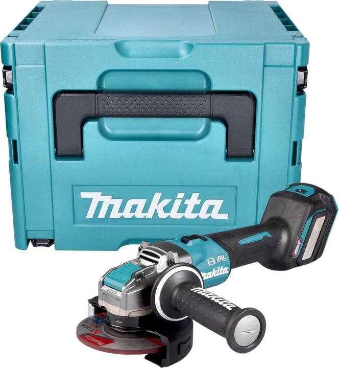 Actual product image Makita GA 041 GZ01 Akku Winkelschleifer 40 V max. 125 mm X-LOCK Brushless + Makpac - ohne Akku (125 mm)
