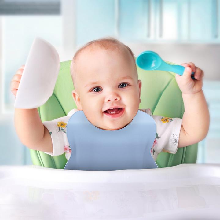 Actual product image Intirilife Baby Bib Silicone