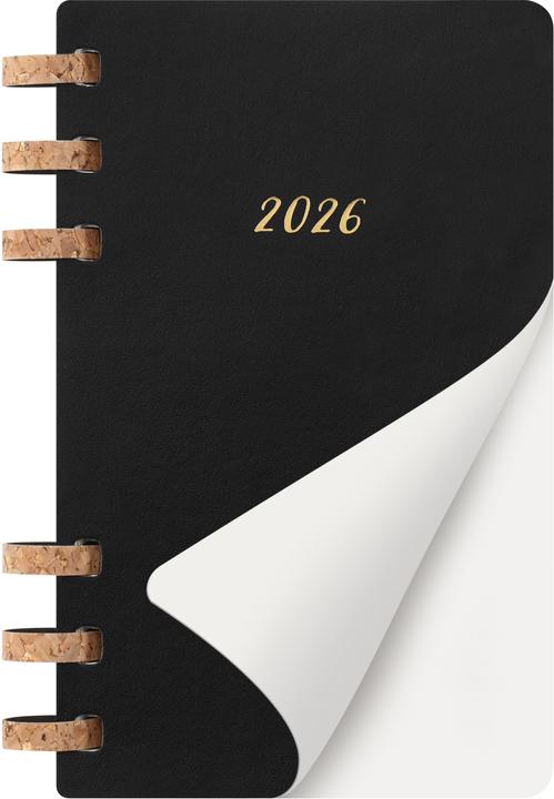 Actual product image Moleskine 12mSpiralLife 2026 LG SC Swz (13 x 21 cm, English)