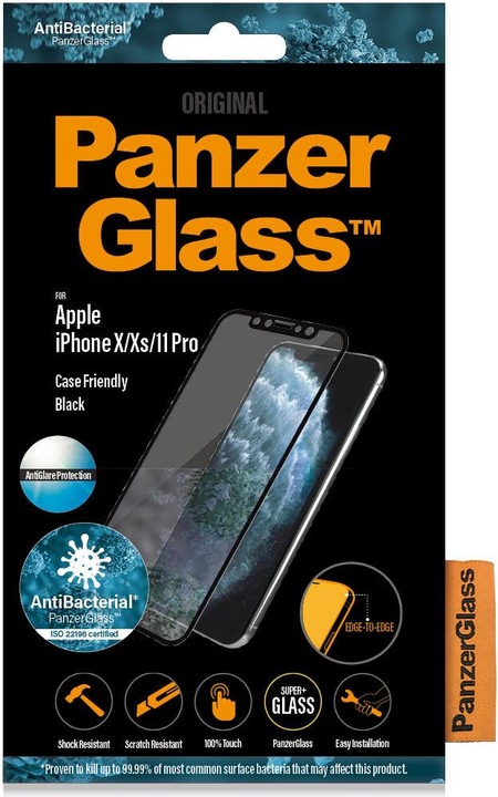 Actual product image PanzerGlass Case Friendly (1 Piece, Apple iPhone 11 Pro)