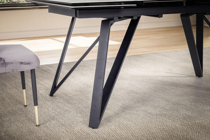 Produktbild FineBuy Esstisch Esszimmertisch 180 - 260 cm Ausziehbar Keramik Keramiktisch