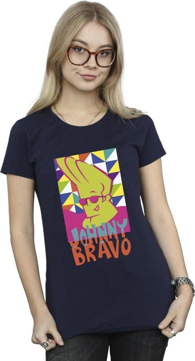 Produktbild Johnny Bravo Multi Triangles Pop Art TShirt (L)