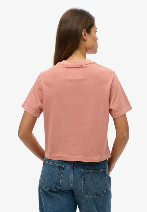 Immagine prodotto Superdry Kastiges, lockeres T-Shirt mit aufgesticktem Core-Logo (L)