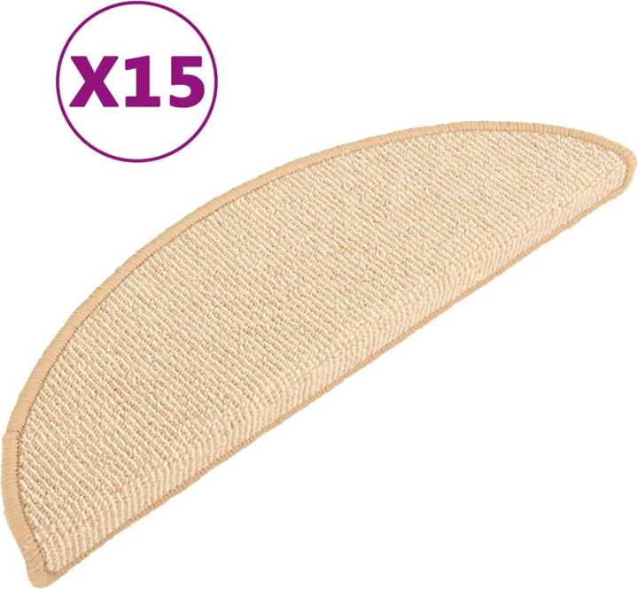 Actual product image vidaXL Treppenmatte (56 x 17 cm)