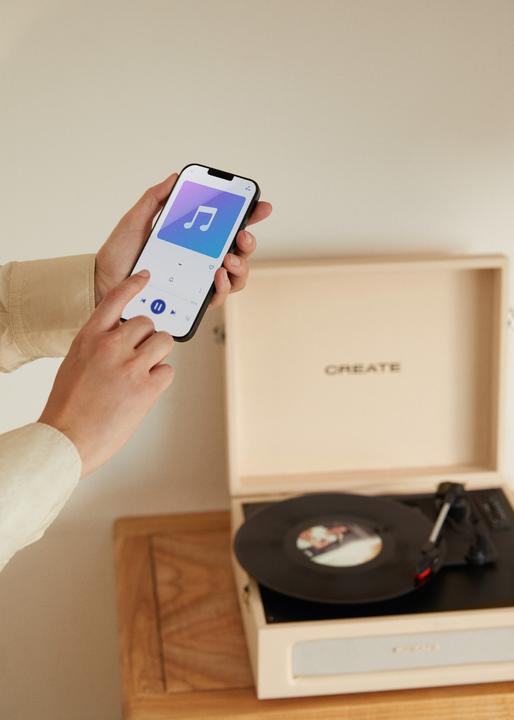 Actual product image Create Record Player Compact (Semi-automatic)
