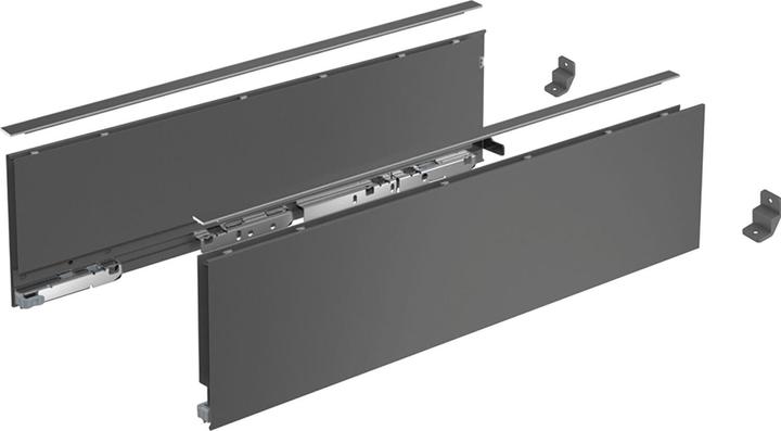 Actual product image Hettich AvT Zargen-Set H139 NL350 anthraz. li/re