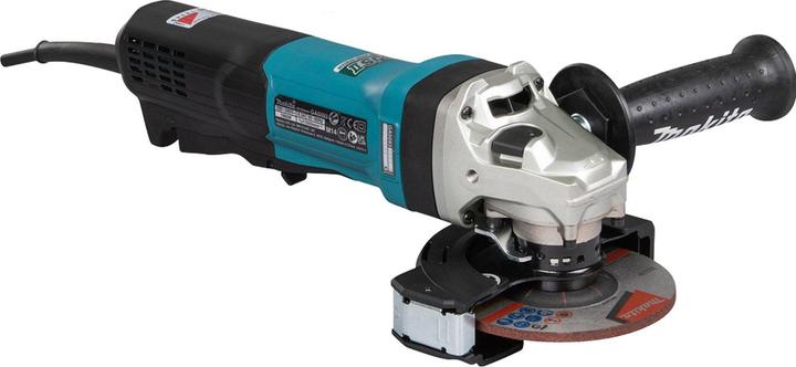 Produktbild Makita SZLIFIERKA KĄT.125mm GA5093X01 1900W WŁĄCZNIK ŁOPATKOWY, REG.OBR., HAMULEC (125 mm)