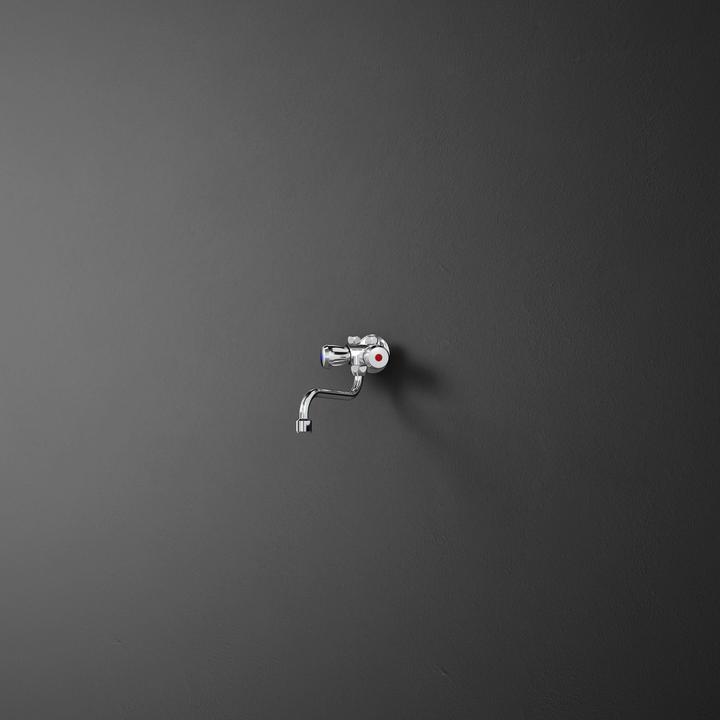 Actual product image Stiebel Eltron MAW two-handle wall fitting, unpressurised, for mini instantaneous water heater