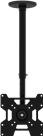 Image du produit Techly Support pour écran LCD - acier - noir - Taille d'écran : 58.4-94 cm (23"-37") (Divers)