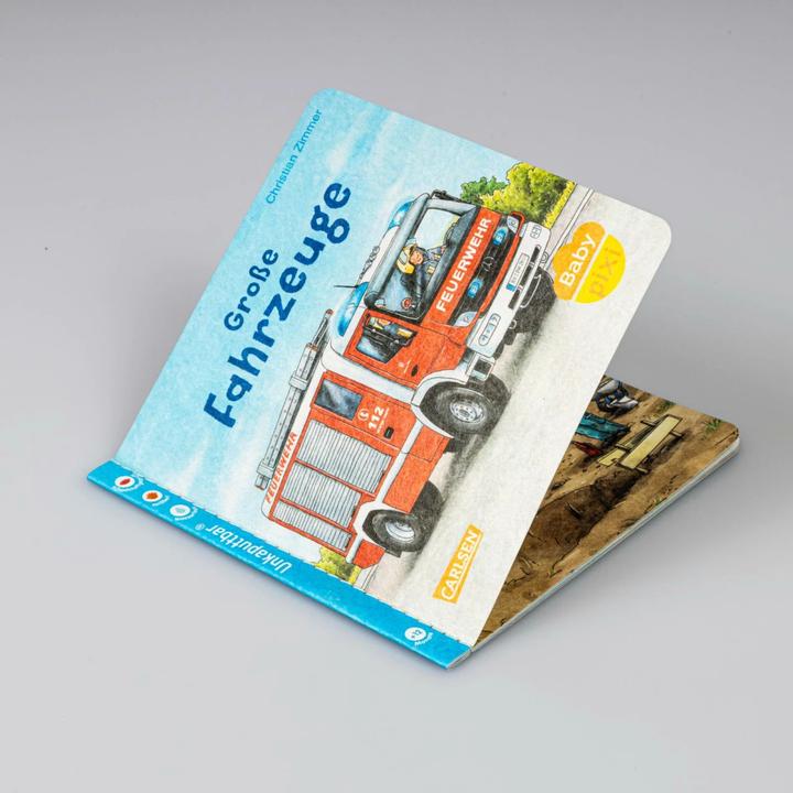 Actual product image Baby Pixi (indestructible) 153: Large vehicles (German)