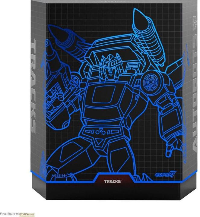 Actual product image Super7 Transformers figurine Ultimates Tracks (G1 Cartoon) 19 cm
