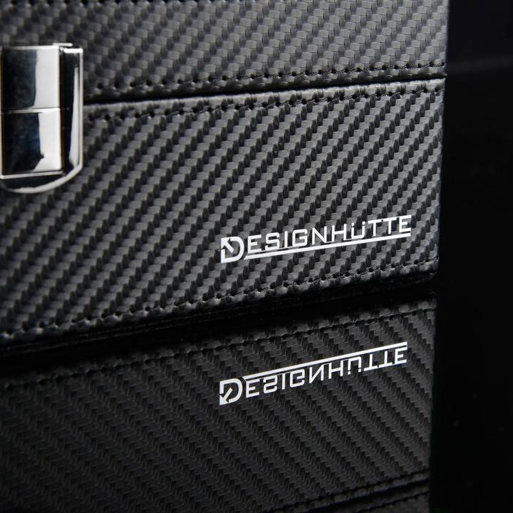 Produktbild Designhütte Uhren & Schmuckbox Dallas - Karbon