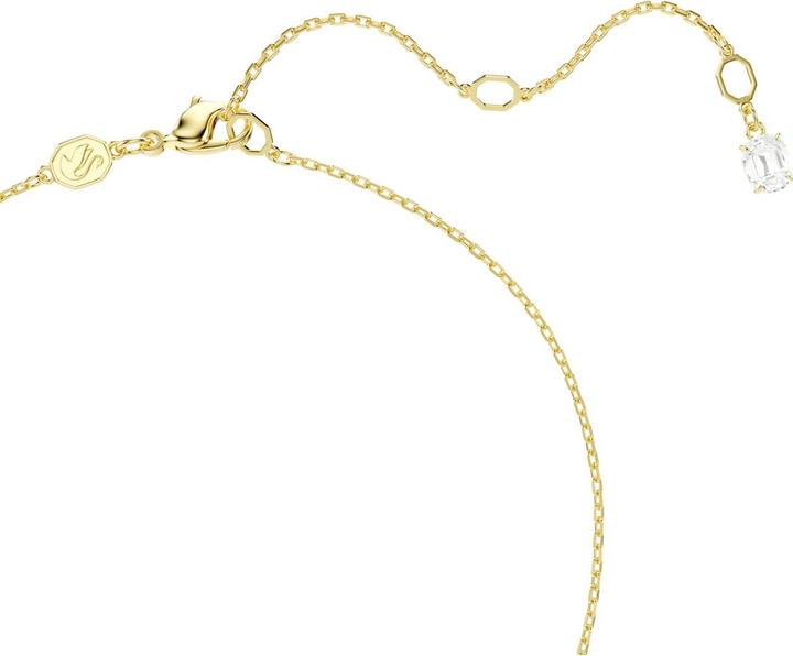 Actual product image Swarovski Mesmera Attract Halskette Herz Weiss Goldlegierungsschicht (Swarovski Metal)