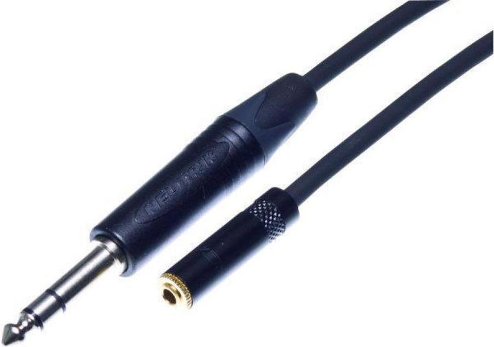 Actual product image Contrik 6,3 mm – 3,5 mm (6 m, 6.3mm jack cable, AUX cable)
