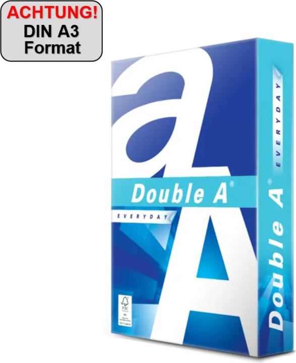 Produktbild Double A Everyday (A3, 500 Blätter, 70 g/m²)