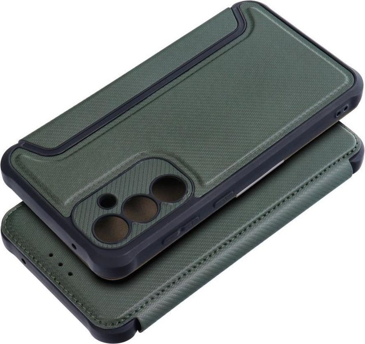Produktbild OEM Book case RAZOR Book for SAMSUNG S23 FE dark green (Samsung Galaxy S23 FE)
