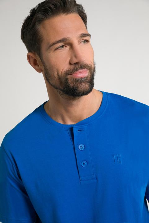 Image du produit JP1880 Henley collection Basic, col rond et patte de boutonnage, lot de 2 - jusqu’au 8XL (XXL)