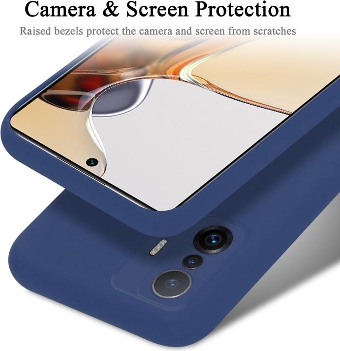Actual product image Cadorabo TPU Liquid Silicone Case Cover for Xiaomi 11T / 11T PRO (Xiaomi 11T)