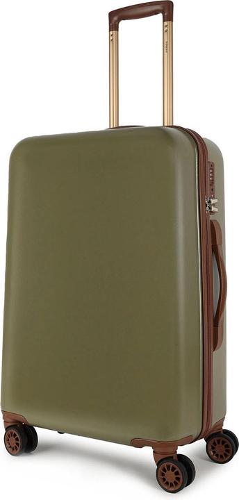 Actual product image Decent Retro Koffer Medium 67 cm Dark Green