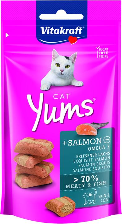 Actual product image Vitakraft Cat Yums Salmon (Adult, 1 pcs., 40 g)
