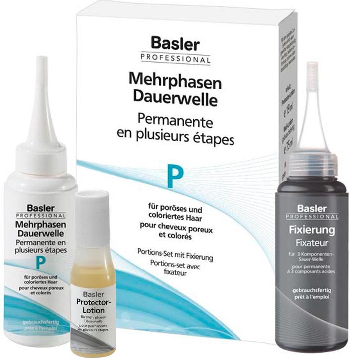 Image du produit Basler Ensemble d'ondes permanentes multiphasées (Gel coiffant, 169 ml)