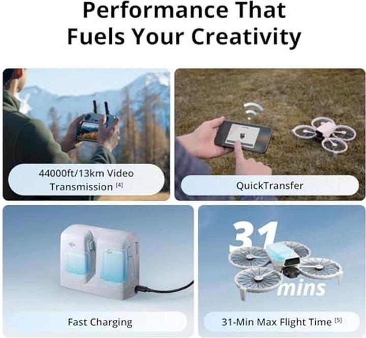 Productafbeelding DJI Flip (31 min, 249 g, 48 Mpx)