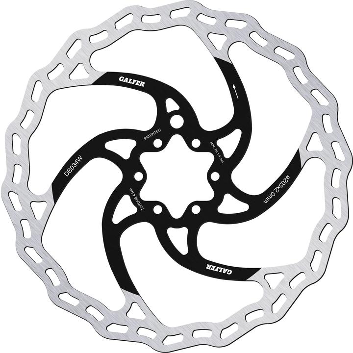 Galfer Bike Wave Bremsscheibe E-Bike - 6 Loch (203 mm)