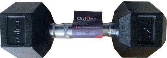 Produktbild Outliner Rubber Hexdumbbell Yldb35 7kg