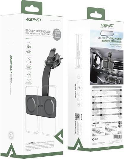 Image du produit Acefast ACEAUTO D60 Dual MagSafe Support pour voiture
